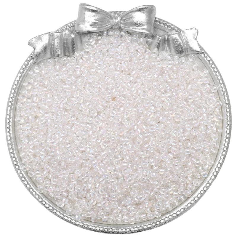 High Quality Glass Seed Beads Illusionary Pearl Light Dyeing Core Beads for Earring Bracelet DIY Jewelry Craft Accessoreis Making