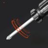 Radish Head Cross with Magnetic Screwdriver Distribution Tool Screwdriver Cross Screwdriver