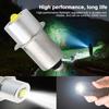 P13.5S E10 BA9S Base 5W LED Upgrade Bulbs White Maglite Flashlight 6500K 3W DC6V-24V Replacement Bulbs Torches Work Lamp