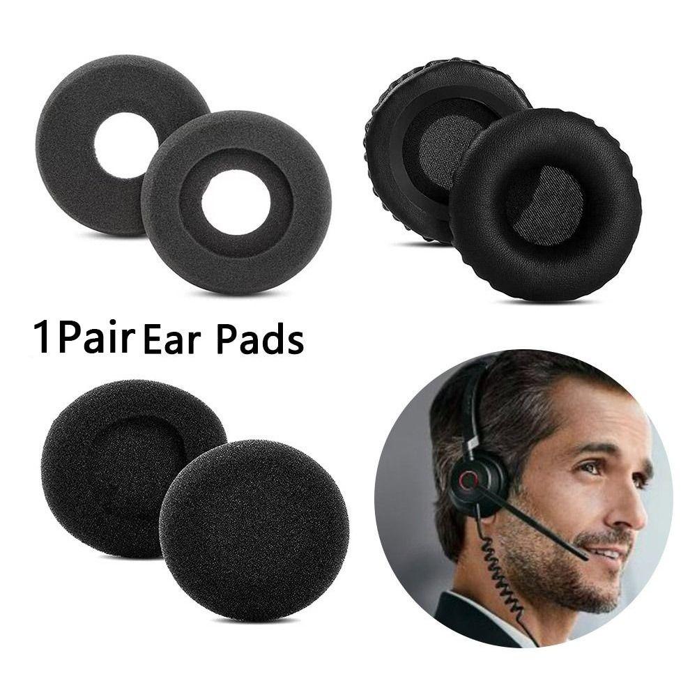 1Pair Replacement Ear Cushion Soft Earbuds Cover Headphone Protective Cover Headphones Accessories