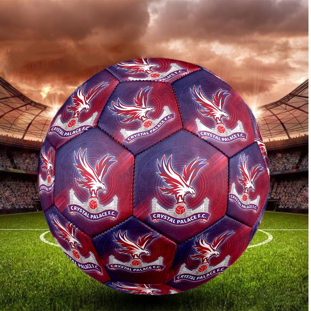Crystal Palace Size 5 Football High Elastic Soccer Ball For Outdoor Competition Daily Training Play