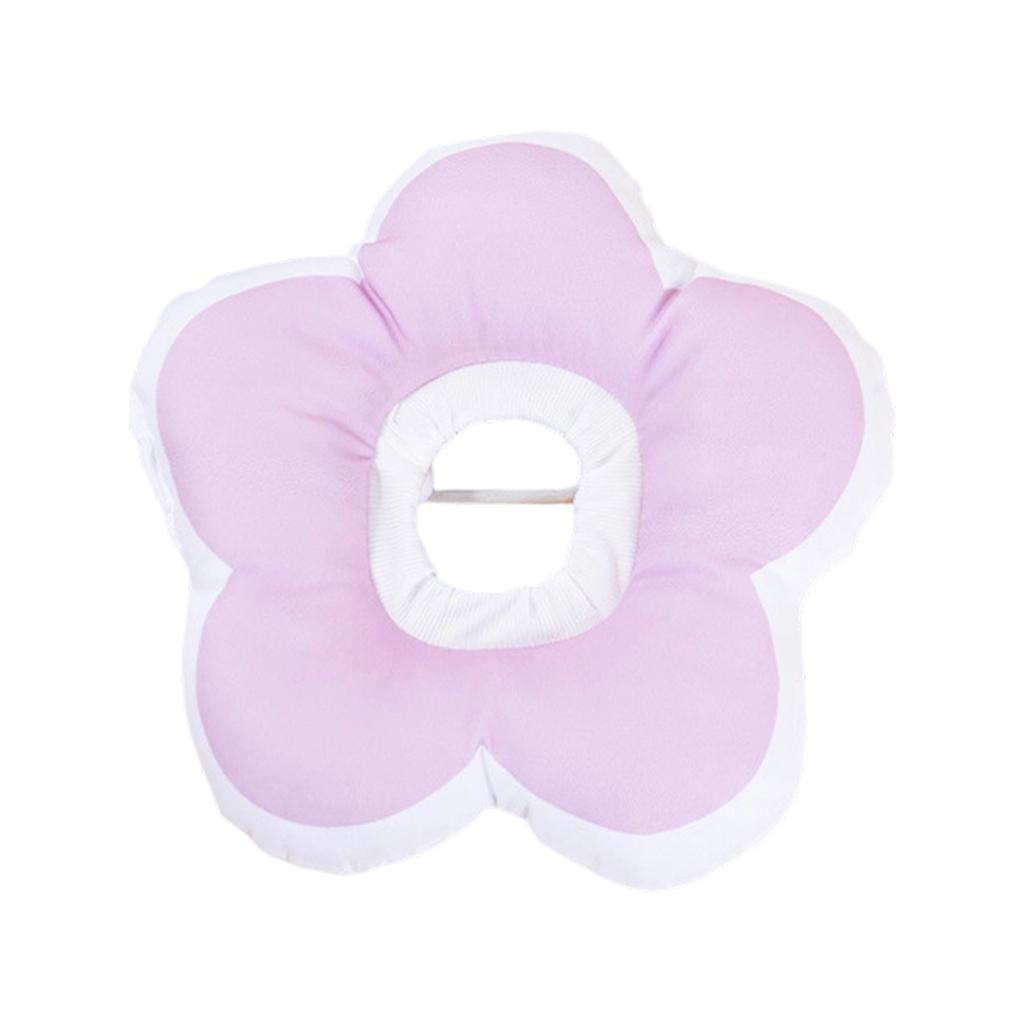 Pet Recovery Soft Protective Collar Flower Shape Adjustable Dog and Cat Cone Comfort Neck Guard for Post Surgery and Grooming