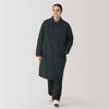 MUJI Washable Padded Trench Size AD0VNA4A Men's Coat, Black, L,