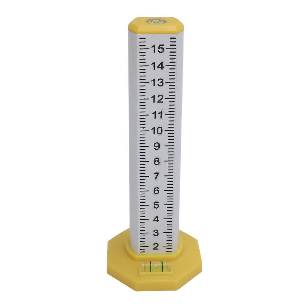 Equal Height Ruler Accurate Double Sided Scale Thickened Rust Proof Gradienter Ruler for Indoor Outdoor