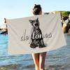 D-Deftones Fashion Beach Towel Colorful Bath Towels For Girl Microfiber Quick Dry Sand Free Beach Yoga Spa Gym Pool