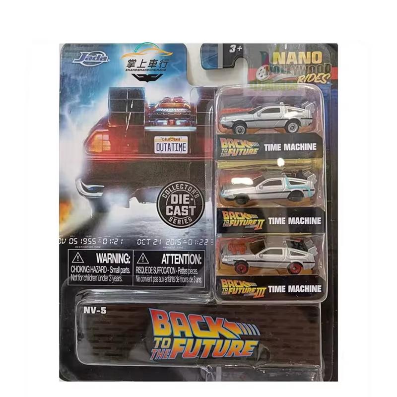 

Jada Back to the future Alloy Simulation Car Model Static Collection Decoratede Holiday Gifts Toys Souvenir Gift