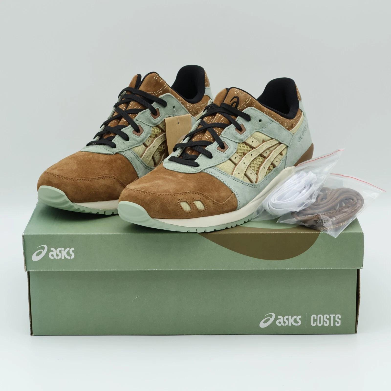 

1201A937-200 COSTS Asics Gel-Lyte 3 OG Cane Vine Brown Pea Green (Men s) US 11