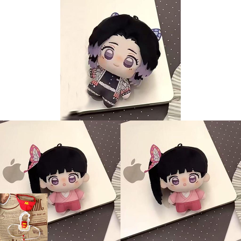 Demon Slayer Kanao Kocho Plush Doll 10cm Soft Cartoon Toy For Kids And Teens