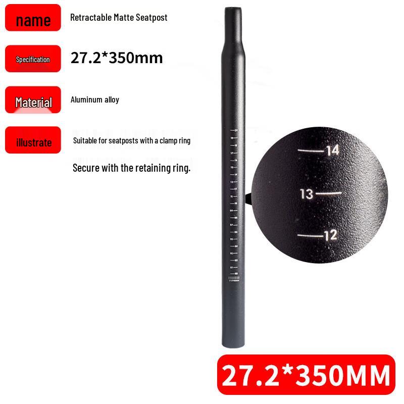 

LISHI Aluminum Alloy Bicycle Seatpost 27.2x350