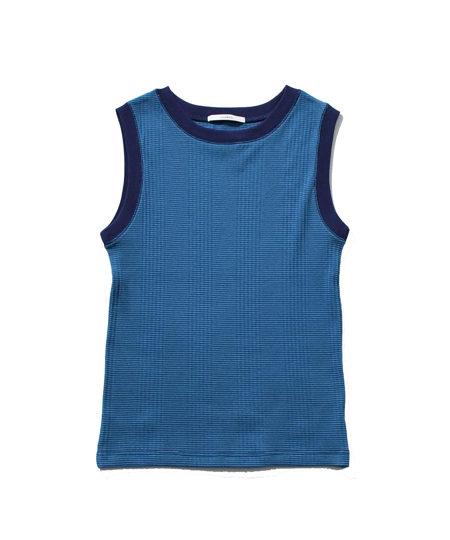 

Johnbull Classic Cool Touch Random Terry Sleeveless Blue Women s Top, синій