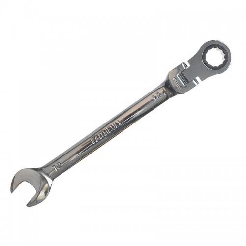 Faithfull Flex Head Ratchet Combination Spanner