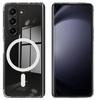 Plastic Clear Magsafe Charging Magnetic Protective Cover Transparent for Samsung Galaxy Z Fold 6 5 4 3 Case