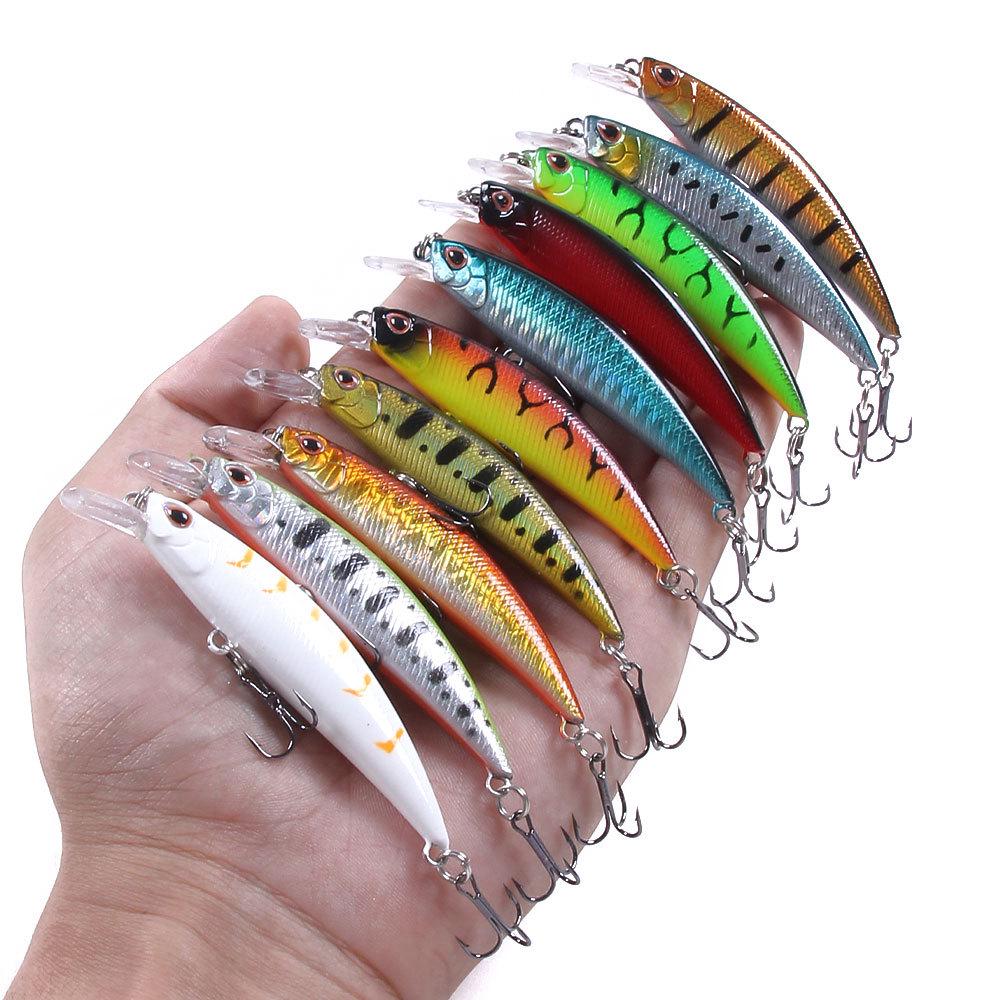 Sinking Minnow 8cm 9g Plastic Bionic Fishing Lure