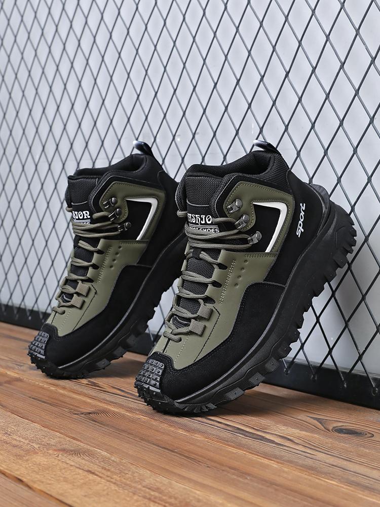 

1 пара повседневной обуви Street Trbottomyy, с толстой подошвой для обеспечения хорошего противоскольжения и износостойкости и поддержки, подходит для 46 зелёный