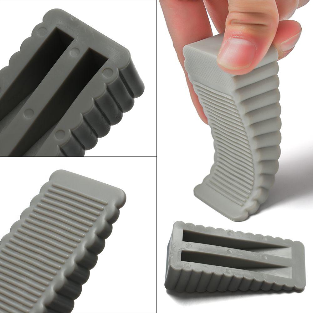 ABS Silicone Self Adhesive Anti-Collision Floor Block Wall Protector Door Stopper Door Wedge