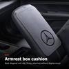 Leather Car Center Console Armrest Box Mat Protection Pad Auto Accessories For Benz Exclusive AMG W124 W203 W204 SPRINTER V