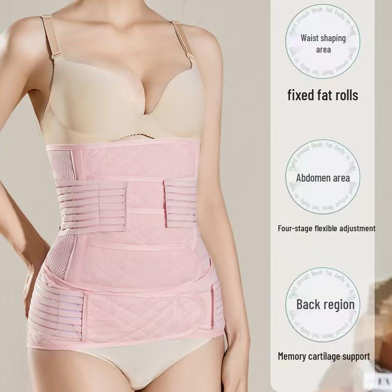 Wygodny Uniwersalny Trener Talii Poporodowy: Oddychający pas brzuszny do rekonwalescencji po cesarskim cięciu i porodzie naturalnym