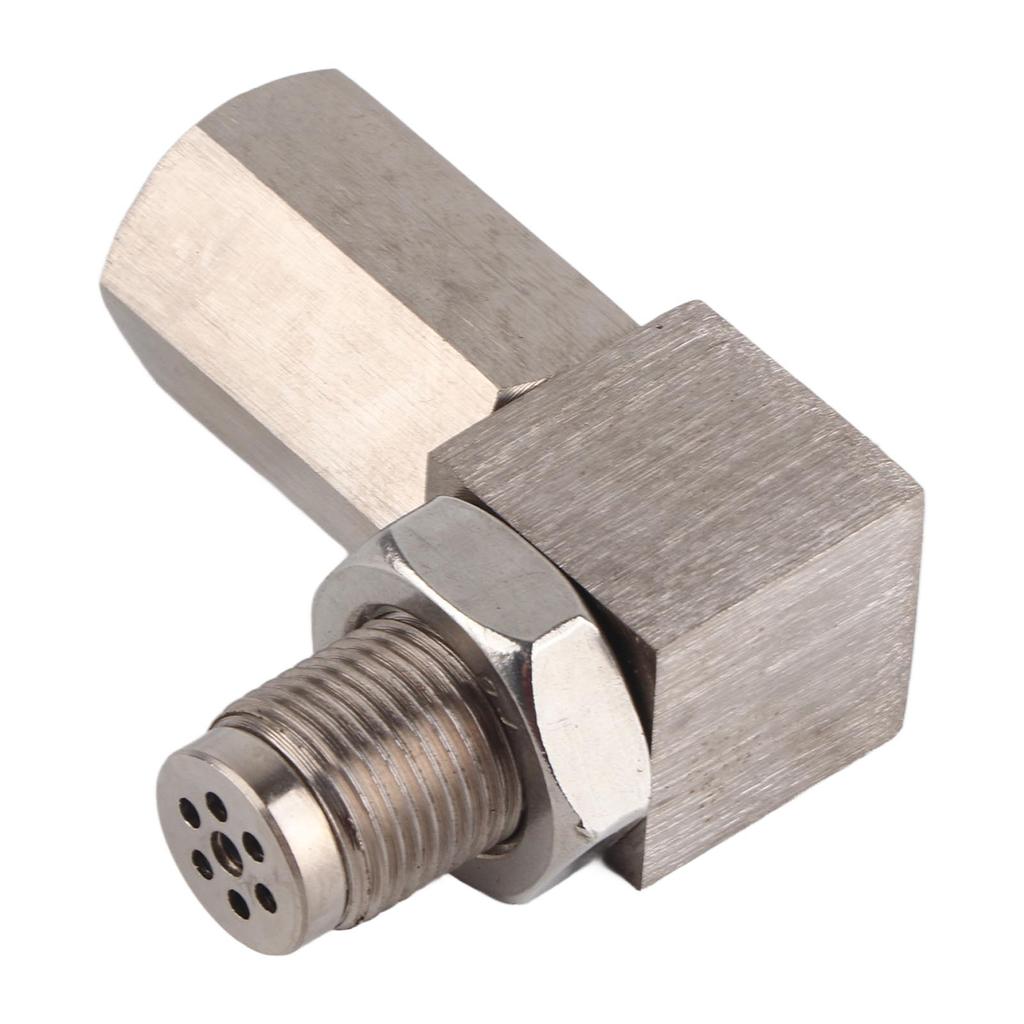 90 Grad Auto Sauerstoffsensor Abstandshalter CEL Bung Fix Motorkontrollleuchte M18X1.5 Katalysator