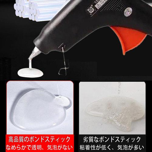 GOOMAND Glue Sticks, Clear, 11mm X 197mm (Pack of 50), for High-Temperature Bond Guns, Strong Adhesion, Quick Drying, Odorless