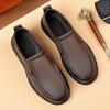 High Quality Business Leather Shoes Summer Casual Male Brown Loafers Moccasin Elegant Dress Luxury Driving Shoe Slip On Flats