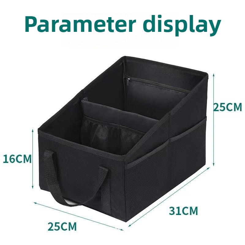 Multifunctional Auto Storage Box Organizers Large Capacity For Backseat Or Trunk