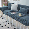 Funda Sofa Living Room Patchwork Thick Warm Sofa Throw  Winter Sherpa Camping Picnic Sofa Cover