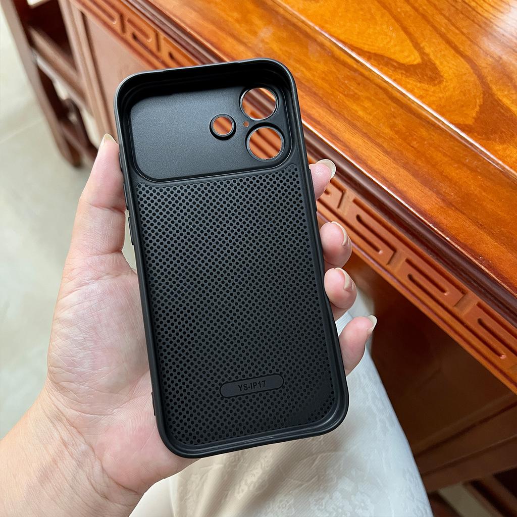 Premium black Apple 11ProMax mobile phone case large window iphone11 matte 11 protective case 11