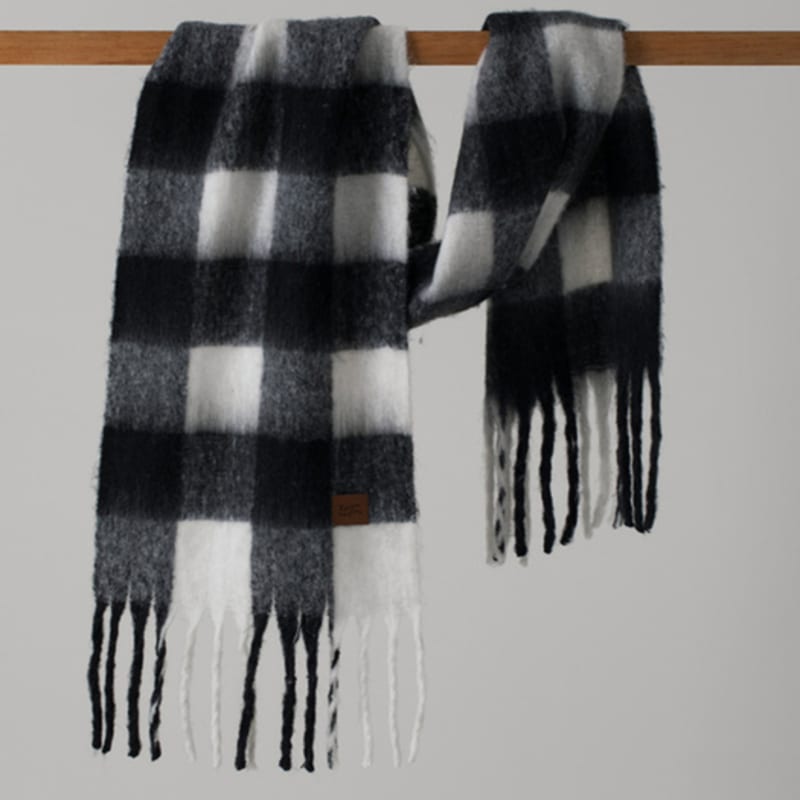 RECLOW SNOW CHECK MUFFLER BLACK