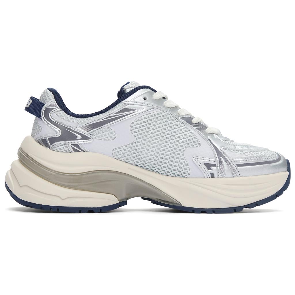 MLB New York Yankees Running Shoes Unisex Low Top Silver/Gray 3ARNSPL4N-50GRL