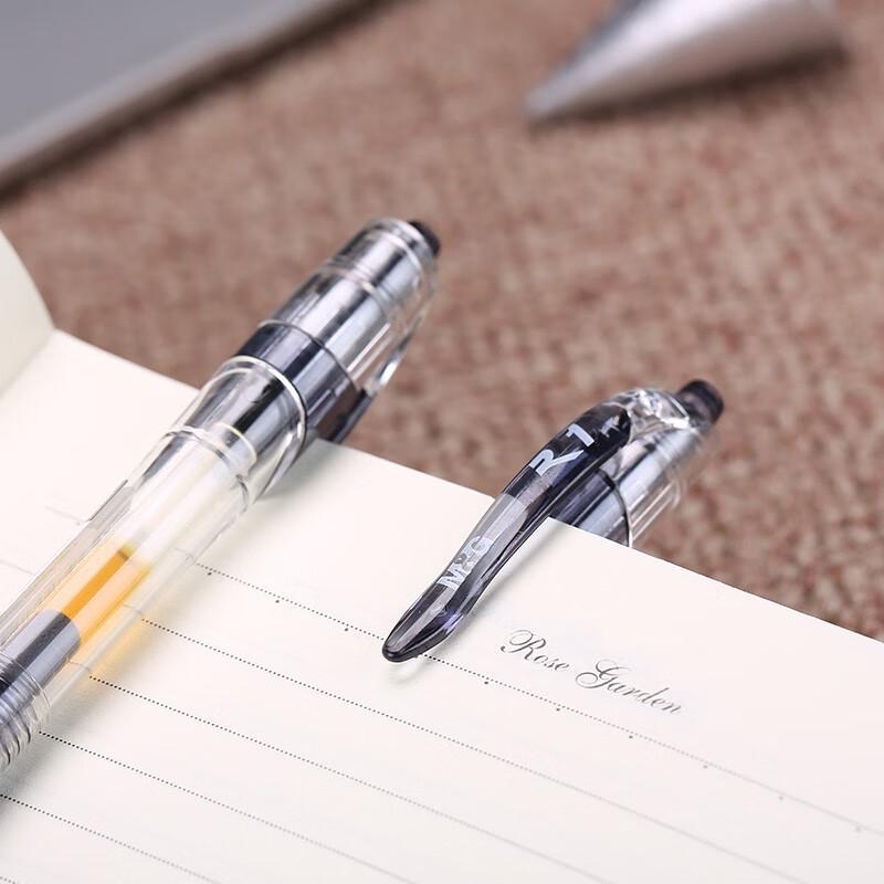 M&G 0.5mm Black Retractable Gel Pen, GP1008, 24-Pack