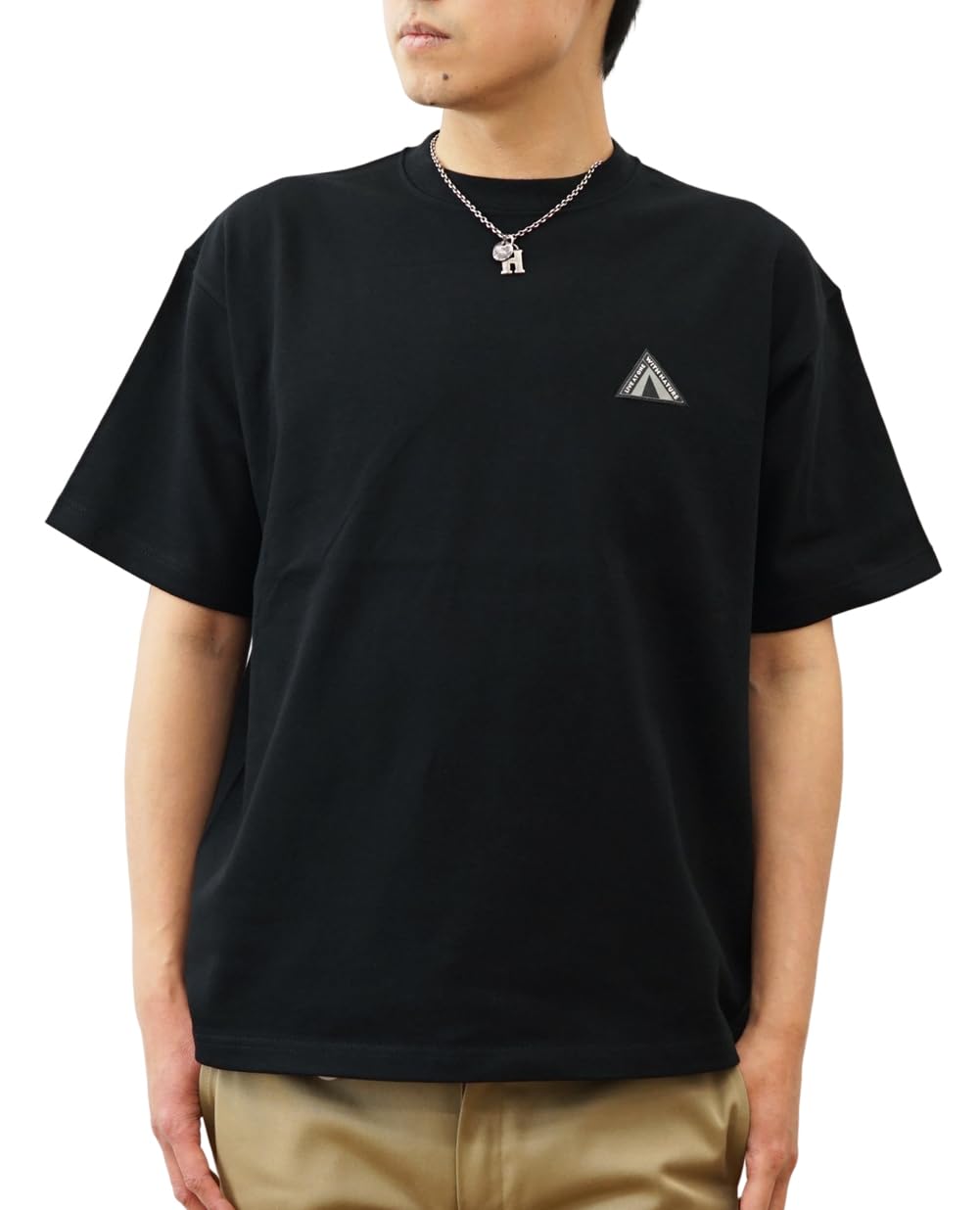 

Футболка Big Silhouette Heavy Short Big Round Черный x Черный [Jeans Bug], Вес, Рукав, Футболка, Мужская, Женская, Тело, Плотная, Свободного кроя, Бренд,