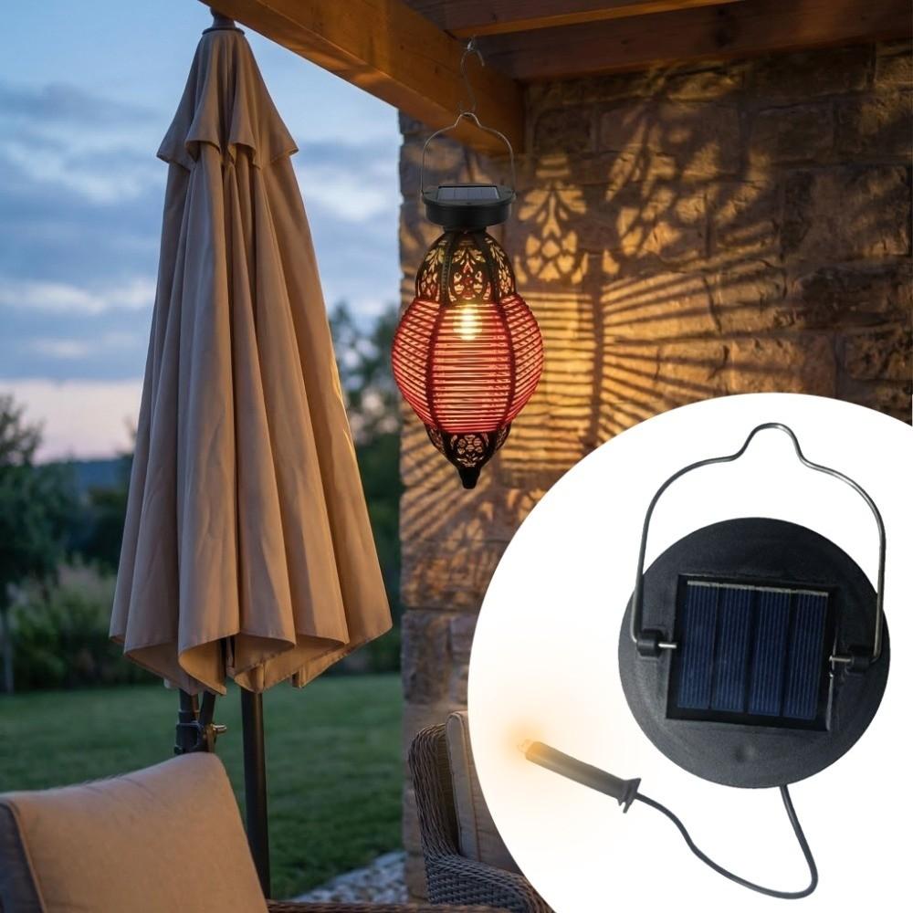 DIY Solar LED Hanging Light 400Mah Outdoor Lantern Lights  Solar Light Accessories