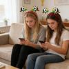 Football Headband Soft Lightweight Stretchy Fit Hair Hoop Football Match Cheering Props Game
