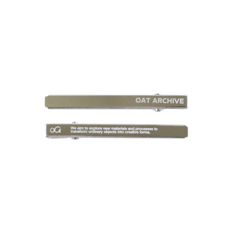

Oat Archive Silver logo hair pin [2set] FREE