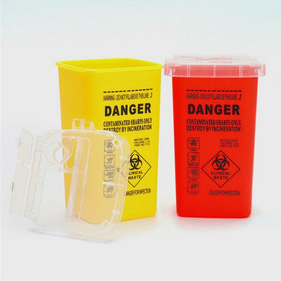 Tattoo Needle Disposal & Sharps Collection Container - 1L Storage Box
