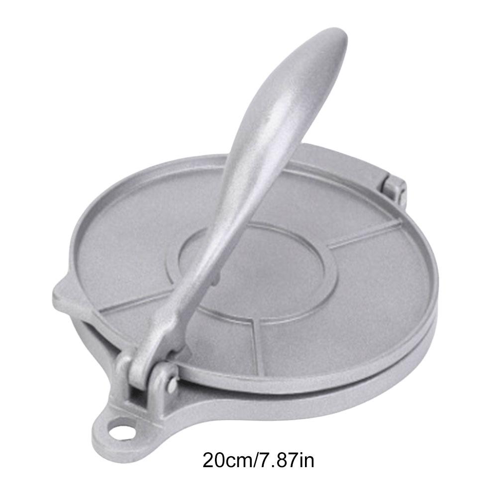 16/20cm DIY Tortilla Press Maker Aluminium Alloy Manual Corn Tortillas Dough Pressing Tools Kitchen Bakeware Cooking Accessories