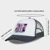 Berretto da Baseball a Rete per Ragazza Anime Cool K-Pop - Cappellino Regolabile con Fibbia - Cappello Unisex Stile Street K-Pop