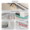 304 Stainless Steel Wall-Mounted Kitchen Utensil Rack