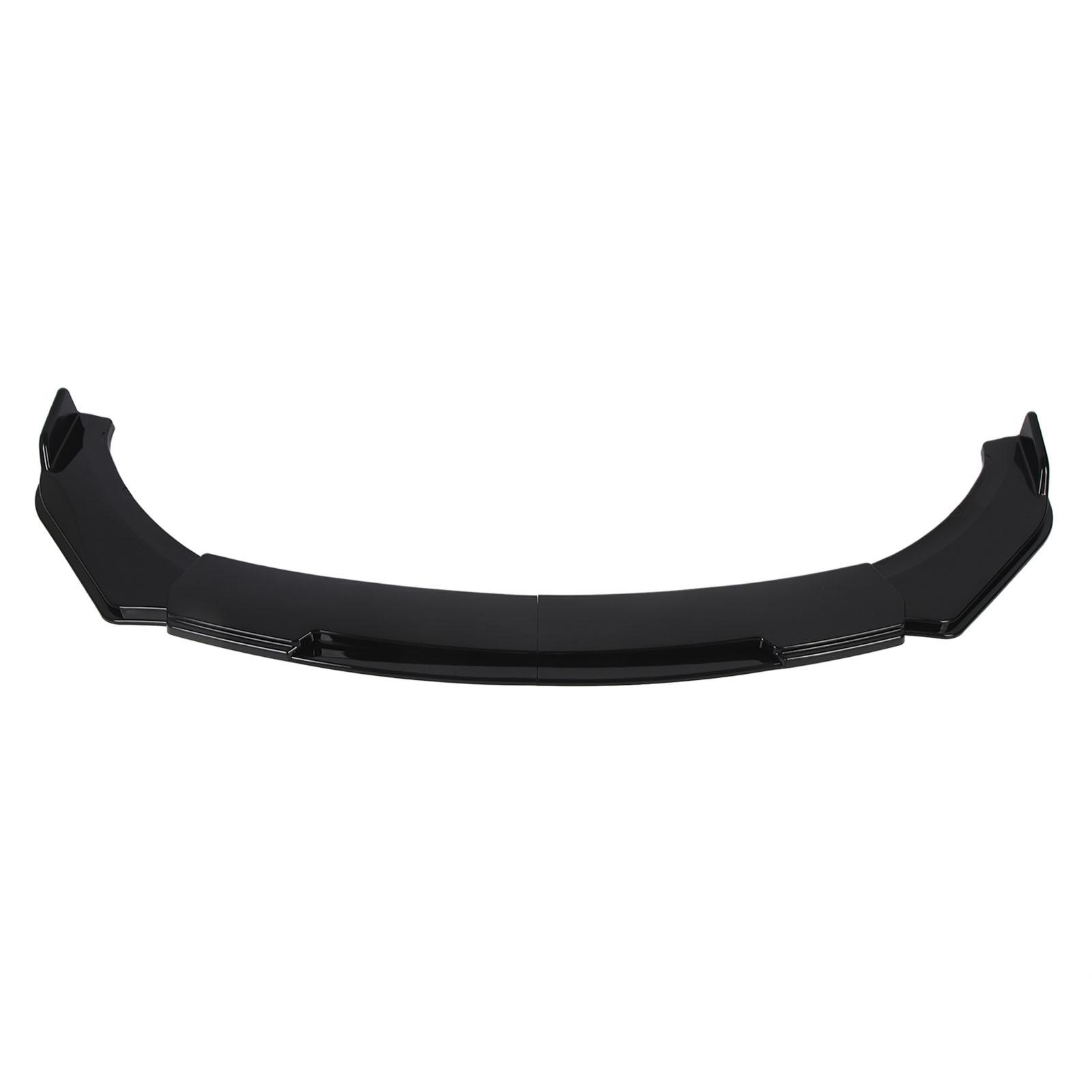 6 Stuks Voorbumper Lip Separator 150cm Verbeterd Uiterlijk Bumper Lip Diffuser Splitter   voor