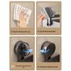 DANLE No-Drill Suction Cup Corner Bathroom Shelf