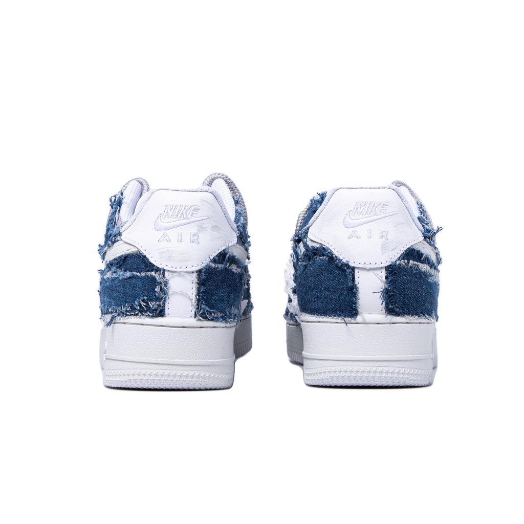 Nike Air Force 1 Low top Skateboard Shoes Women's Blue White DD8959-100(TeamM-)