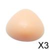 3x Silicone Breast Forms Fake for Crossdresser Transgender Cosplay