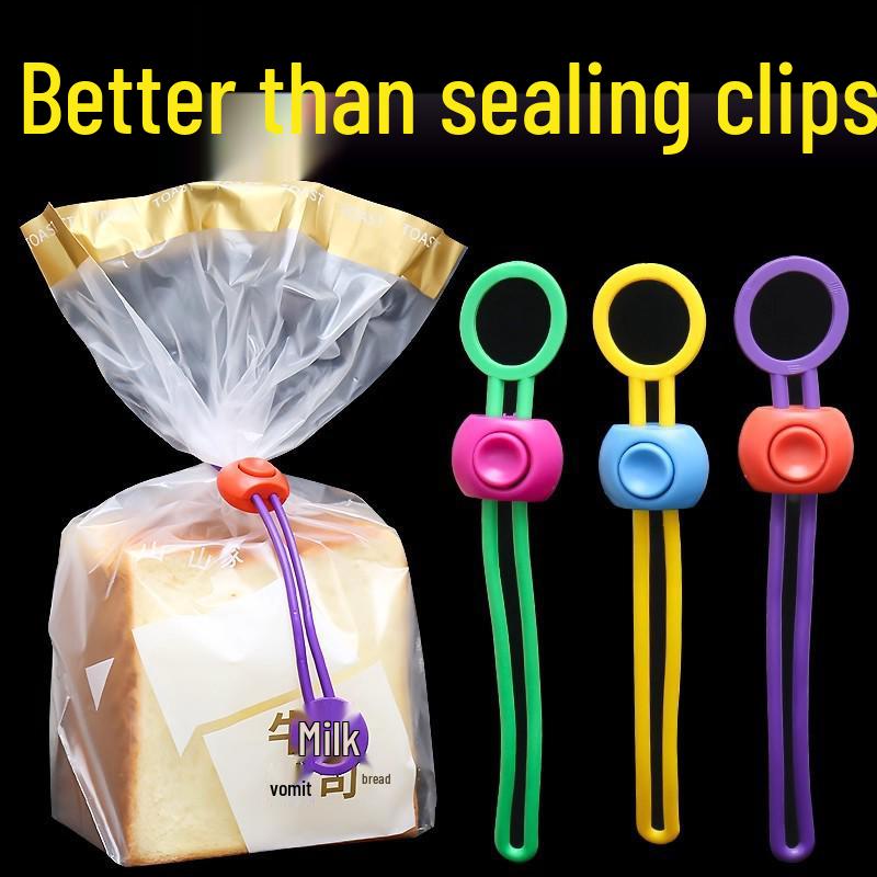 Newcomer Special: Colorful Multi-Purpose Sealing Clips for Food Preservation