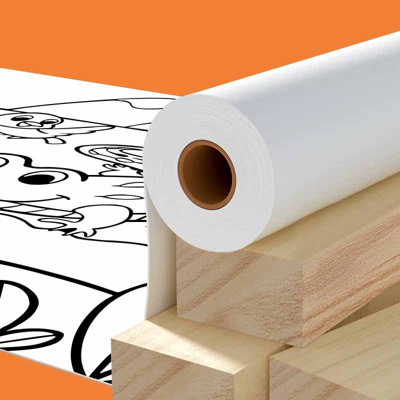 30*89cm Rolos de Grafite para Crianças Extra Longo Jardim de Infância Bebê Rolo Colorido Ferramenta de Desenho Papel Brinquedos Educacionais