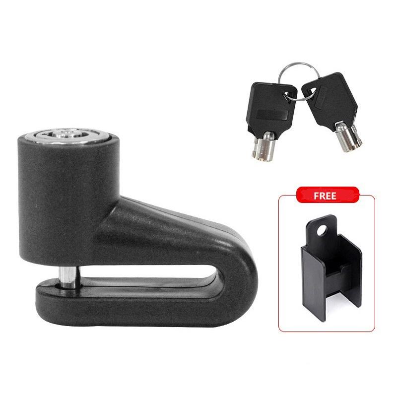 

Замок тормоза мотоцикла безопасности противоугонный замок тормозного диска для мотоцикла скутера велосипеда замок диска колеса велосипеда