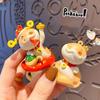 Chinese Style Cartoon Snake Figurines Resin Car Interior Ornament  New Years Decor