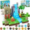 Minecraft Magnetic Building Blocks Set For Kids With Diy Assembly And Brain Development