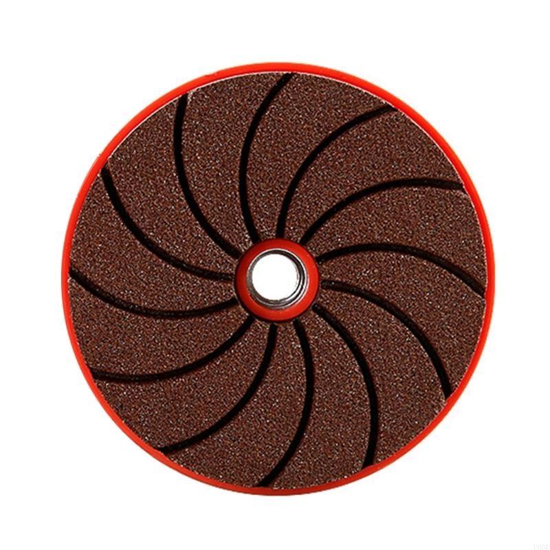 Carborundum Polishing Pad Integrated Stone Trimming and Polishing Disc Sanding Pad 50/100/200# For 100 Type Grinder