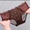 Sexy Lace Underwear for Women High Wasited Panties Breathable Floral Briefs Women's Bikini Underwear Breathable Cheeky Panties