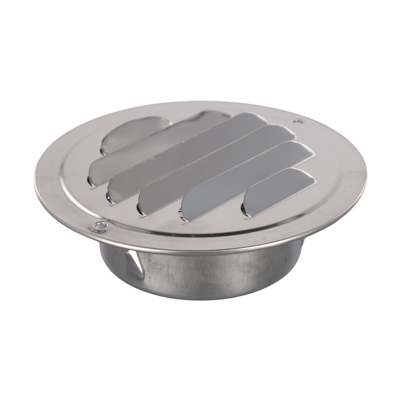 

Circle Air Vent Grill Cover 70-300mm Round Stainless Vent Grille Exterior Wall Duct Ventilation Tool Windproof Hood Exhaust Fan 300mm Tube